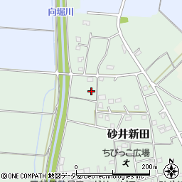 茨城県古河市砂井新田150周辺の地図