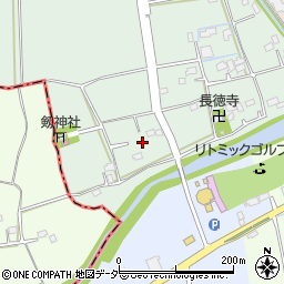 埼玉県行田市中江袋33周辺の地図