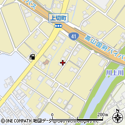 岐阜県高山市上切町118周辺の地図
