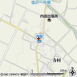 長野県松本市内田1488-4周辺の地図