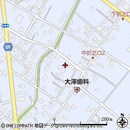 埼玉県深谷市折之口335周辺の地図