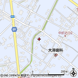 埼玉県深谷市折之口337周辺の地図