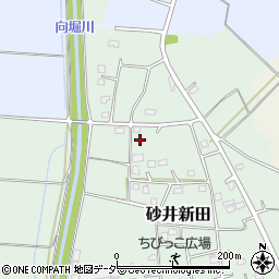 茨城県古河市砂井新田148周辺の地図
