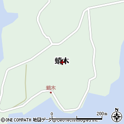 島根県隠岐郡隠岐の島町蛸木周辺の地図