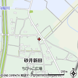 茨城県古河市砂井新田85周辺の地図