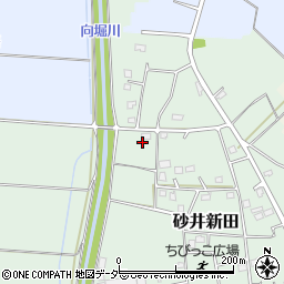 茨城県古河市砂井新田149周辺の地図