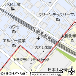 埼玉県深谷市折之口2009周辺の地図