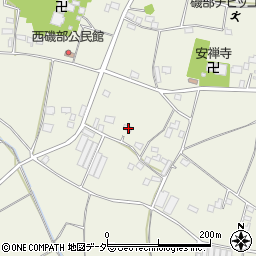 茨城県古河市磯部421周辺の地図