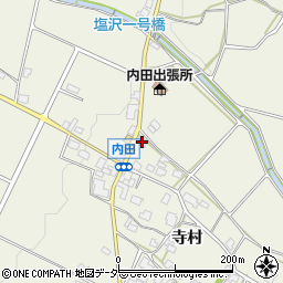 長野県松本市内田2194周辺の地図