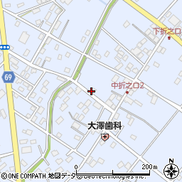 大沢クリーニング店周辺の地図