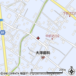 埼玉県深谷市折之口329周辺の地図