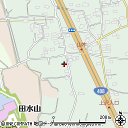 茨城県つくば市山木1450周辺の地図