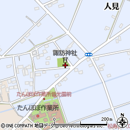 埼玉県深谷市人見2106周辺の地図