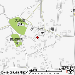 茨城県古河市山田498周辺の地図
