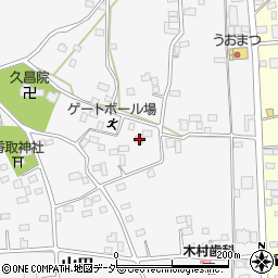 茨城県古河市山田495周辺の地図