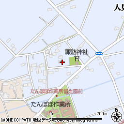 埼玉県深谷市人見2104周辺の地図