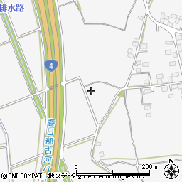 茨城県古河市葛生2345周辺の地図