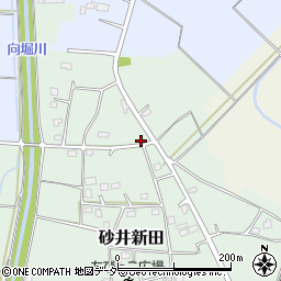 茨城県古河市砂井新田84周辺の地図