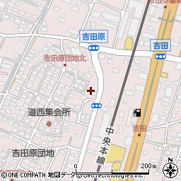 吉田原3号街区公園周辺の地図