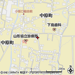 長野県東筑摩郡山形村小坂2515周辺の地図