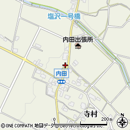 長野県松本市内田1488-6周辺の地図