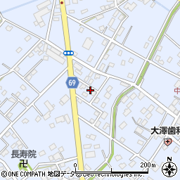 埼玉県深谷市折之口252周辺の地図