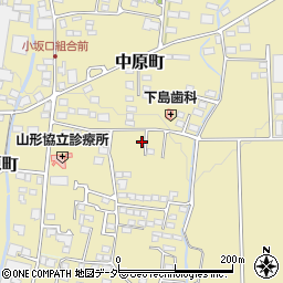 長野県東筑摩郡山形村小坂2500-4周辺の地図
