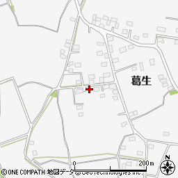 茨城県古河市葛生1437-1周辺の地図