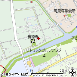 埼玉県行田市中江袋74周辺の地図