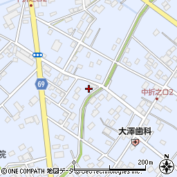 埼玉県深谷市折之口261周辺の地図