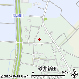 茨城県古河市砂井新田83周辺の地図