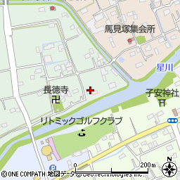 埼玉県行田市中江袋80周辺の地図