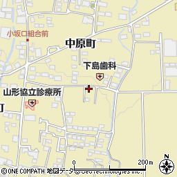 長野県東筑摩郡山形村小坂2500-3周辺の地図