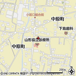 長野県東筑摩郡山形村小坂2521周辺の地図