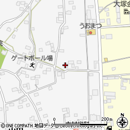 茨城県古河市山田459周辺の地図