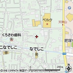 埼玉県熊谷市柿沼675周辺の地図