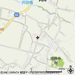 長野県松本市内田向井2461-2周辺の地図