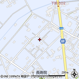 埼玉県深谷市人見696周辺の地図