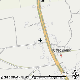 茨城県鉾田市大竹1277-2周辺の地図
