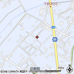 埼玉県深谷市人見693周辺の地図