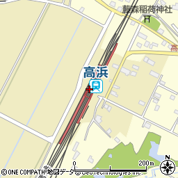 茨城県石岡市周辺の地図