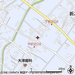 埼玉県深谷市折之口324周辺の地図