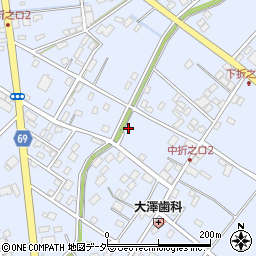 埼玉県深谷市折之口327周辺の地図