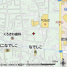 埼玉県熊谷市柿沼675-7周辺の地図