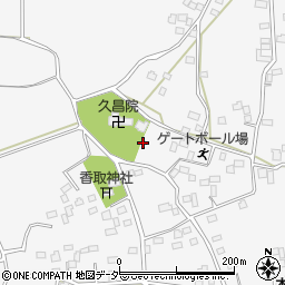 茨城県古河市山田500周辺の地図