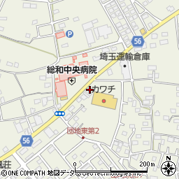 茨城県古河市駒羽根820周辺の地図