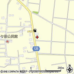茨城県古河市東山田3743周辺の地図