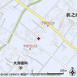 埼玉県深谷市折之口368周辺の地図