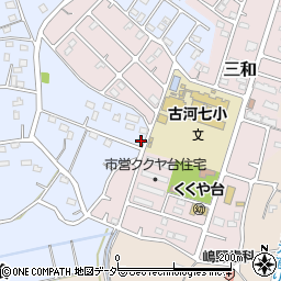 茨城県古河市鳥喰520周辺の地図