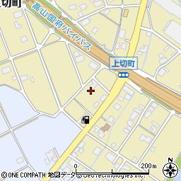 岐阜県高山市上切町593周辺の地図